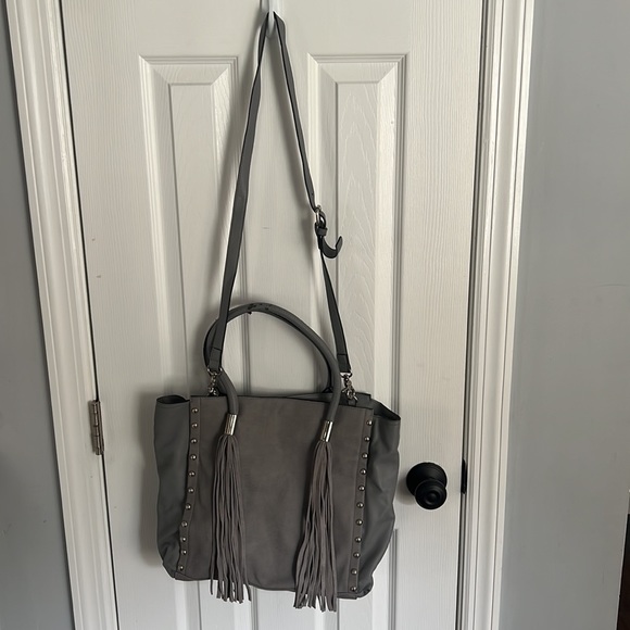 French Connection Blue Boho Bag - Picture 10 of 12